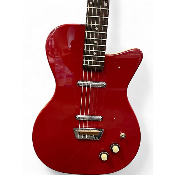 Used Danelectro 56 U-2 Reissue  Commie Red Solid Body Electric Guitar