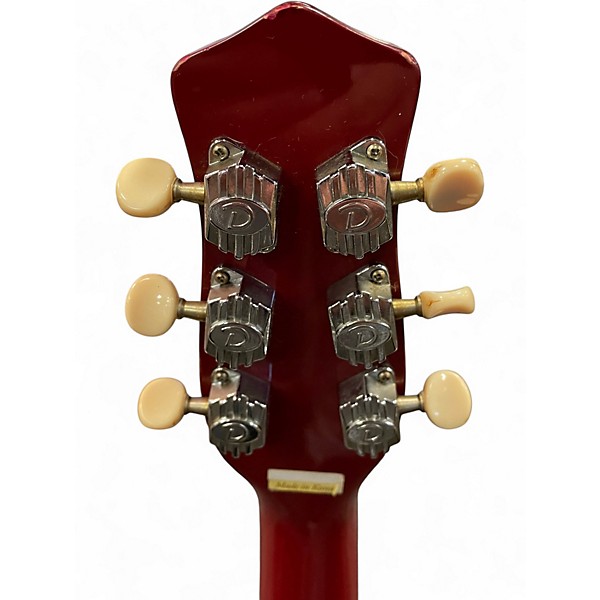 Used Danelectro 56 U-2 Reissue  Commie Red Solid Body Electric Guitar