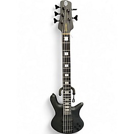 Used Spector Euro 5LX Trans Black Electric Bass Guitar