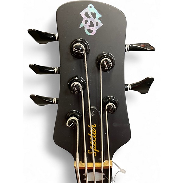 Used Spector Euro 5LX Trans Black Electric Bass Guitar
