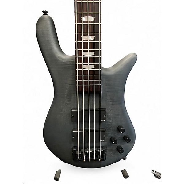 Used Spector Euro 5LX Trans Black Electric Bass Guitar