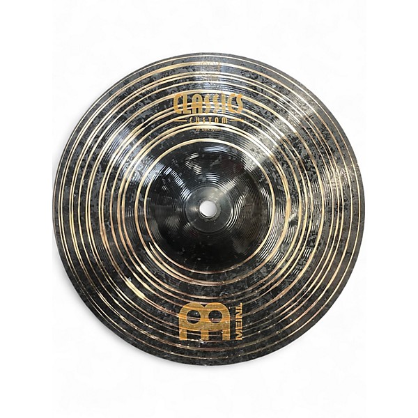 Used MEINL 10in CLASSICS CUSTOM DARK SPLASH Cymbal