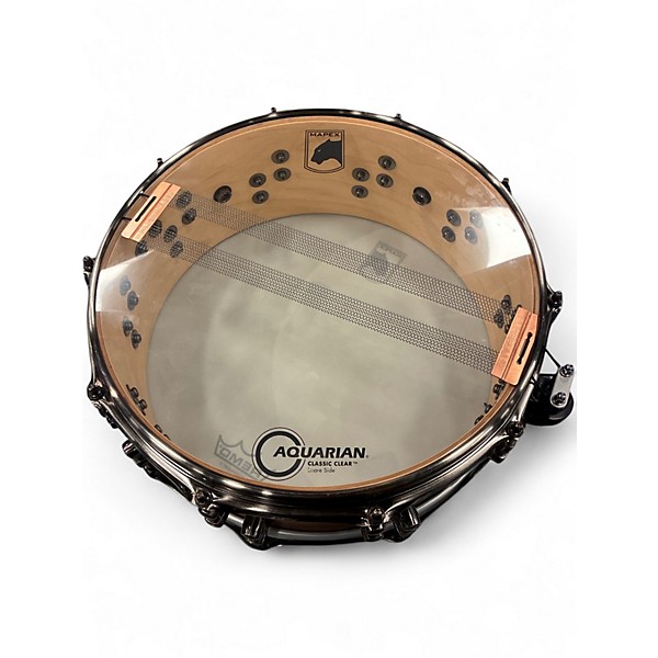 Used Mapex 5.5X14 BPDLMW4550LNW Natural Satin Drum