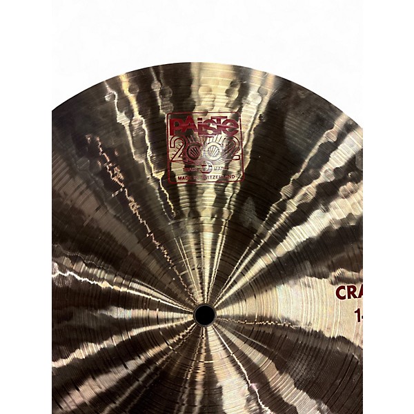Used Paiste 14in 2002 Crash Cymbal