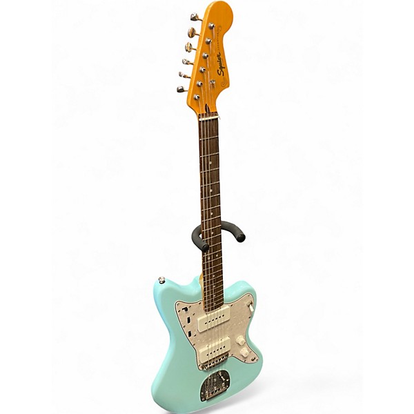 Used Squier Classic Vibe 60s Jazzmaster Daphne Blue Solid Body Electric Guitar