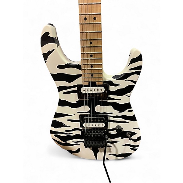 Used Charvel PRO MOD DK SATCHEL SIGNATURE SATIN WHITE BENGAL Solid Body Electric Guitar