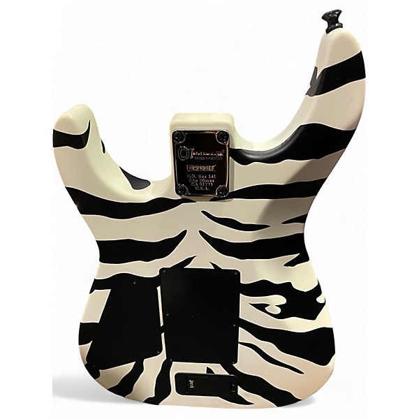 Used Charvel PRO MOD DK SATCHEL SIGNATURE SATIN WHITE BENGAL Solid Body Electric Guitar