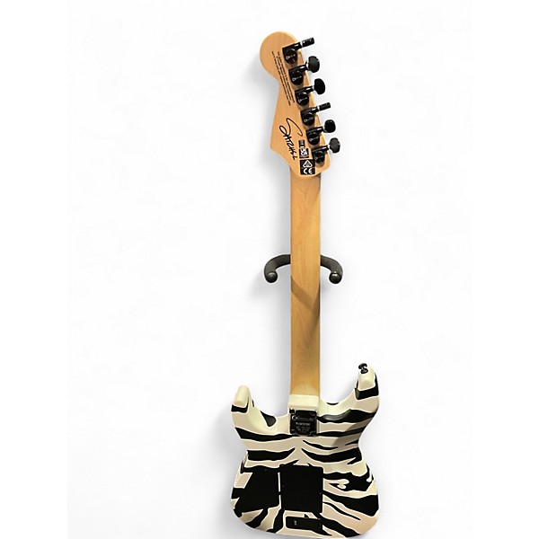 Used Charvel PRO MOD DK SATCHEL SIGNATURE SATIN WHITE BENGAL Solid Body Electric Guitar