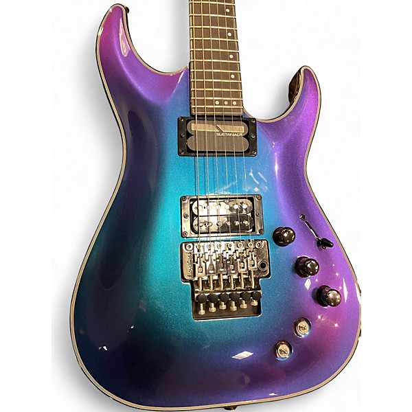Used Schecter Guitar Research Hellraiser C1 Hybrid C1 Fr S Ultraviolet Solid Body Electric Guitar