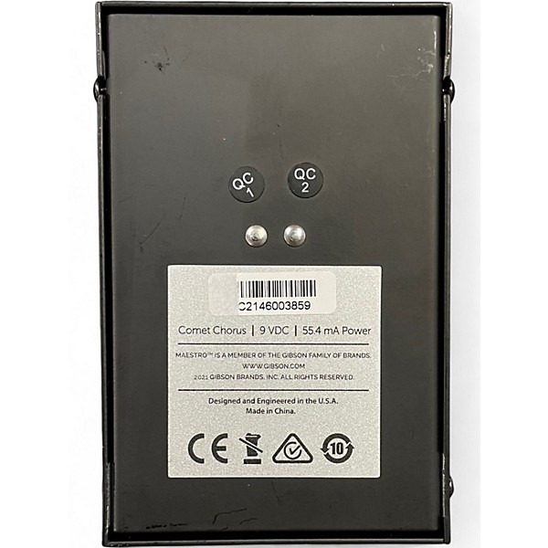 Used Maestro Comet Chorus Effect Pedal