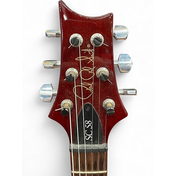 Used PRS SC58 McCarty Tobacco Sunburst Solid Body Electric Guitar