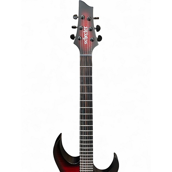 Used Schecter Guitar Research SUNSET EXTREME RED Solid Body Electric Guitar