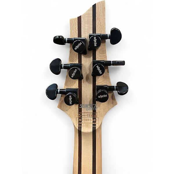 Used Schecter Guitar Research SUNSET EXTREME RED Solid Body Electric Guitar