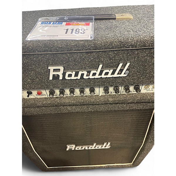 Used Randall RG80ES Half Stack Guitar Stack