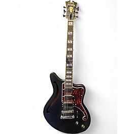 Used D'Angelico DELUXE SERIES BEDFORD SH LIMITED  MATTE BLACK Solid Body Electric Guitar