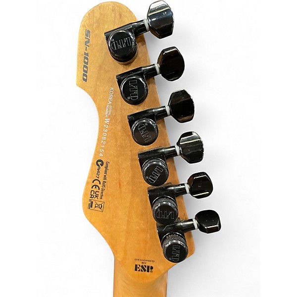 Used ESP SN-1000HT PURPLE BLAST Solid Body Electric Guitar