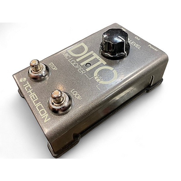 Used TC Helicon Ditto Mic Looper Pedal Vocal Processor