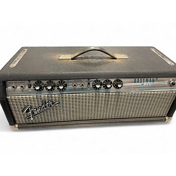 Vintage 1973 Fender BASSMAN 50 Tube Bass Amp Head