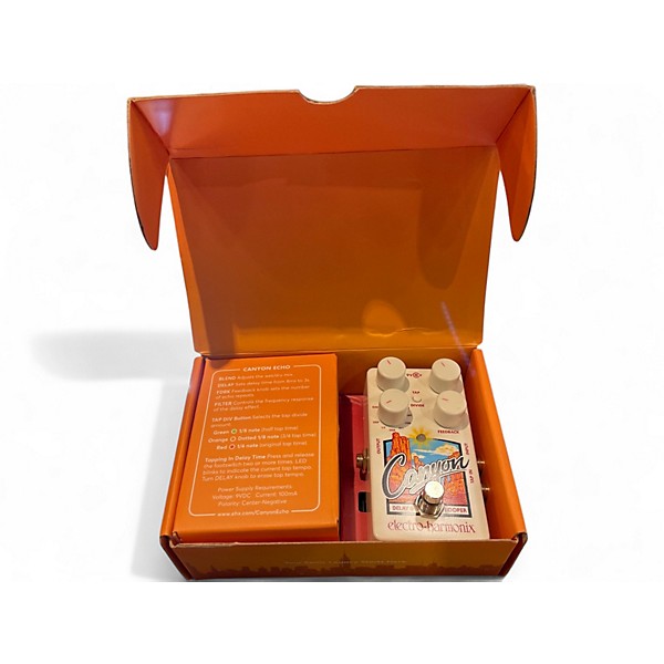 Used Electro-Harmonix Canyon Delay and Looper Effect Pedal