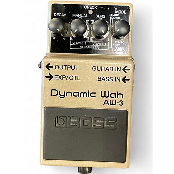 BOSS Dynamic Wah AW-3 ほぼ未使用 Used BOSS AW3 Dynamic Wah Effect Pedal | Guitar Center