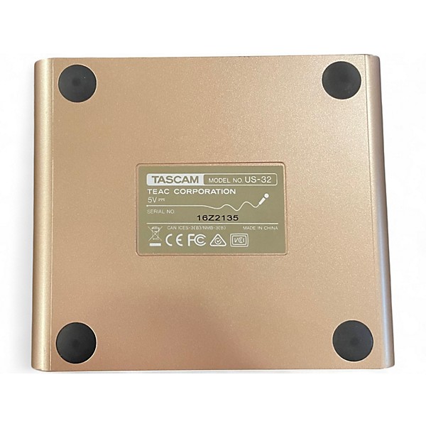 Used TASCAM US-32 MiniStudio USB Podcasting Broadcast Audio Interface