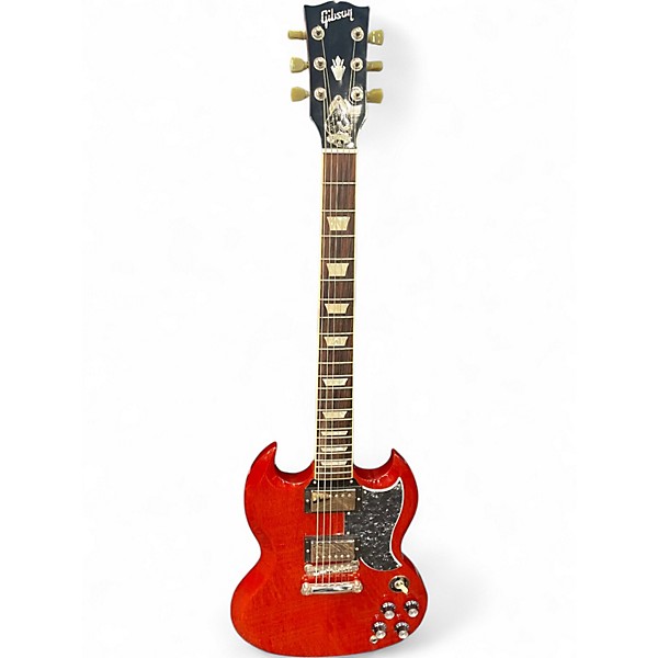 Used Gibson SG Standard 61 Cherry Solid Body Electric Guitar