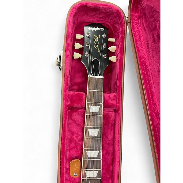 Used Epiphone Standard Outfit 2 Color Sunburst Solid Body Electric Guitar