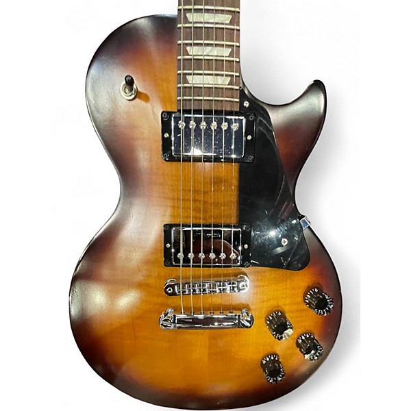 Used 2014 Gibson Les Paul Studio 3 Tone Sunburst Solid Body Electric Guitar