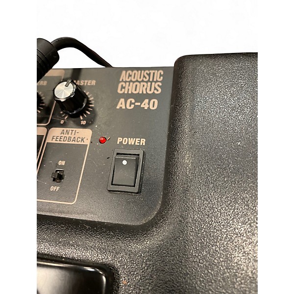 Used Roland AC40 Acoustic Guitar Combo Amp