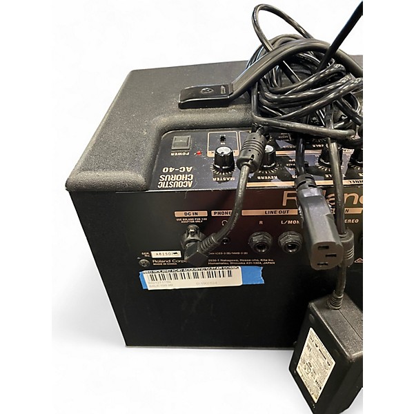 Used Roland AC40 Acoustic Guitar Combo Amp