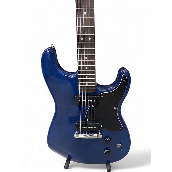 Used 2024 Squier STRATOSONIC Blue Solid Body Electric Guitar