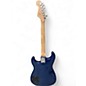 Used 2024 Squier STRATOSONIC Blue Solid Body Electric Guitar