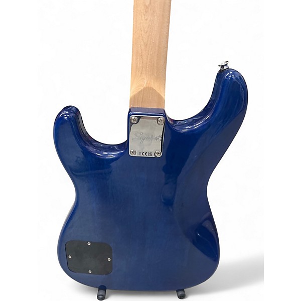 Used 2024 Squier STRATOSONIC Blue Solid Body Electric Guitar
