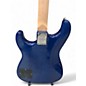Used 2024 Squier STRATOSONIC Blue Solid Body Electric Guitar
