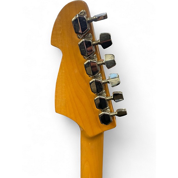 Used Dagostino Double cut Black Solid Body Electric Guitar