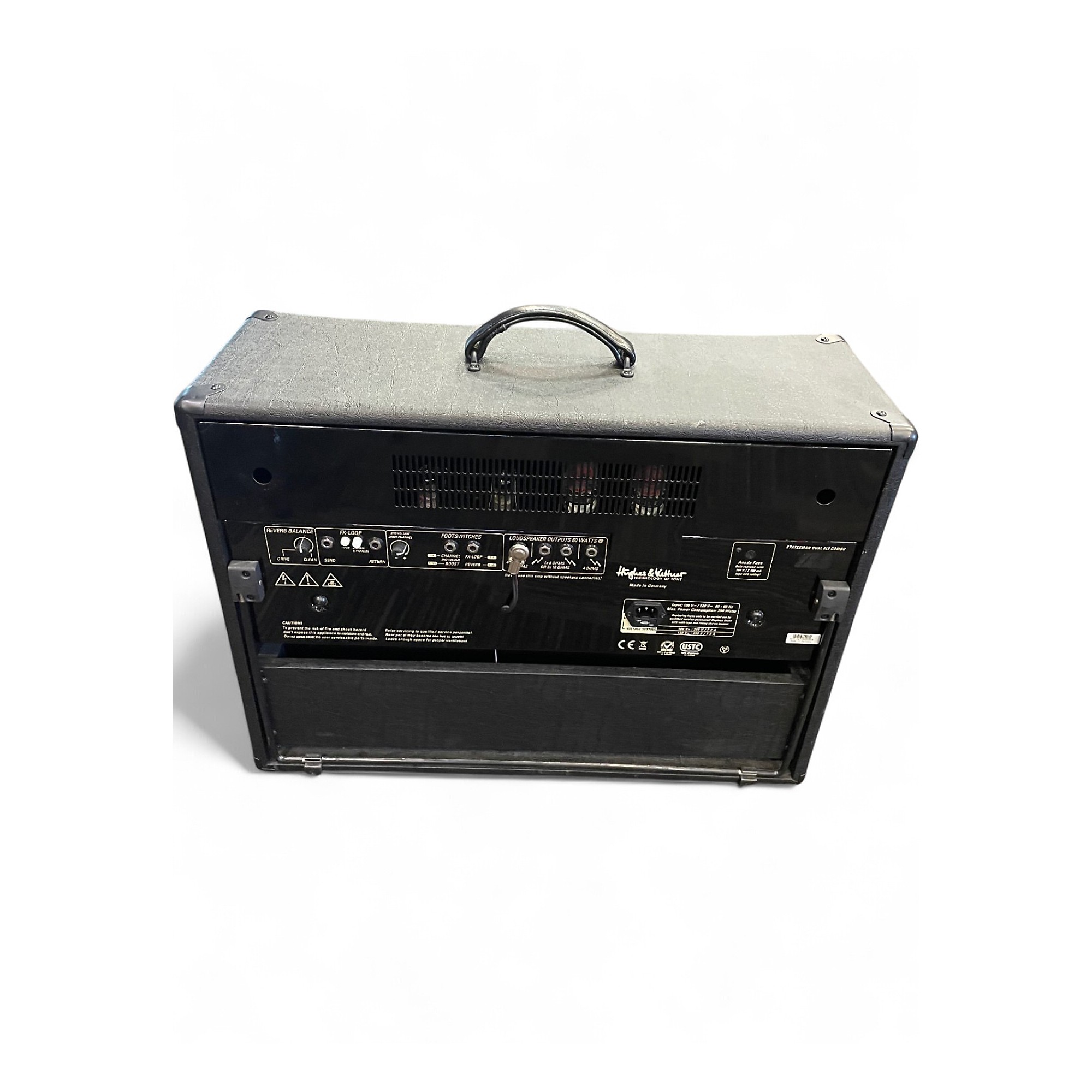Used Hughes & Kettner STATESMAN DUAL 6L6 Tube Guitar Combo Amp