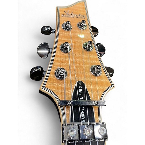 Used Schecter Guitar Research Banshee elite fr sustainiac Natural Solid Body Electric Guitar