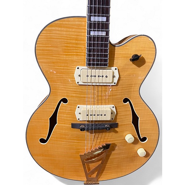 Used D'Angelico ex59 Natural Hollow Body Electric Guitar