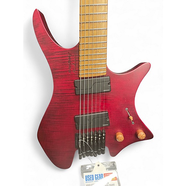 Used strandberg Boden Original 7 Crimson Red Trans Solid Body Electric Guitar
