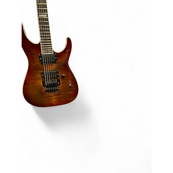 Used 2013 ESP LTD Elite M2 AMBER BURST Solid Body Electric Guitar