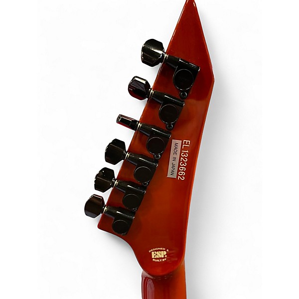 Used 2013 ESP LTD Elite M2 AMBER BURST Solid Body Electric Guitar