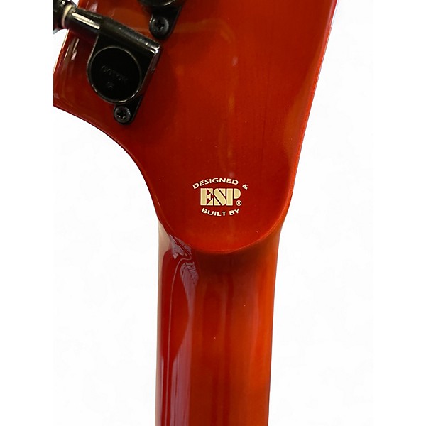 Used 2013 ESP LTD Elite M2 AMBER BURST Solid Body Electric Guitar