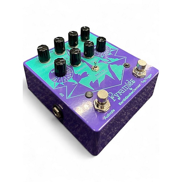 Used EarthQuaker Devices Pyramids Stereo Flanging Device Effect Pedal