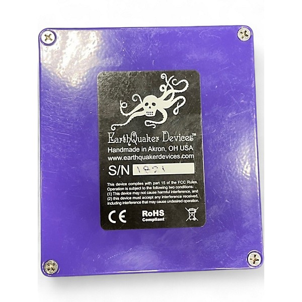 Used EarthQuaker Devices Pyramids Stereo Flanging Device Effect Pedal