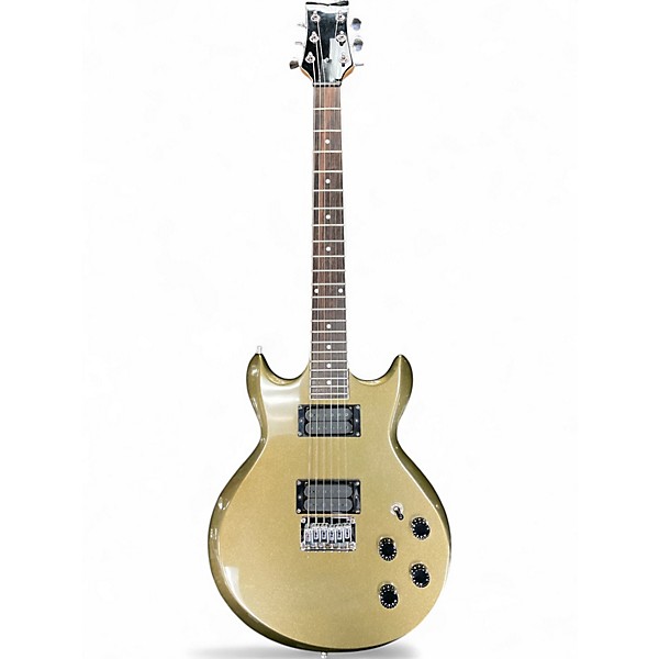 Used Ibanez AXS32 Aztec Gold Solid Body Electric Guitar
