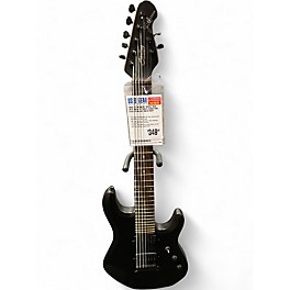 Used Sterling by Music Man JP70 John Petrucci Signature Stealth Black Solid Body Electric Guitar