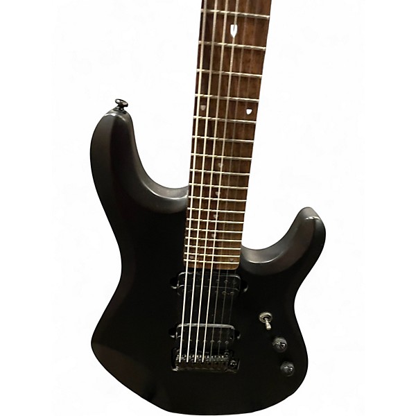 Used Sterling by Music Man JP70 John Petrucci Signature Stealth Black Solid Body Electric Guitar