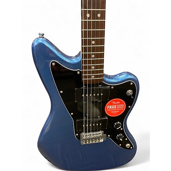 Used Squier Contemporary  Jazzmaster Blue Solid Body Electric Guitar