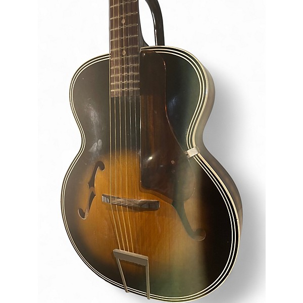 Used Harmony H1215 2 Color Sunburst Acoustic Guitar