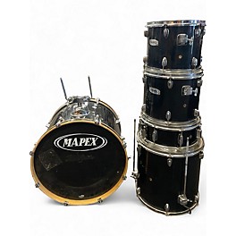 Used Mapex 5 Piece V Series Black Drum Kit